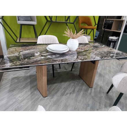 Стол МОЦАРТ 200 AMADEUS POLISHED, керамика / Дуб монтана М-City 