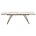 Стол ACERRA NEW 160 GLOSS LUXURY PANDORA SOLID CERAMIC/ каркас цвета шампань, ®DISAUR 