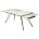 Стол ACERRA NEW 160 GLOSS LUXURY PANDORA SOLID CERAMIC/ каркас цвета шампань, ®DISAUR 